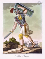 A Roman Foot Soldier, from 